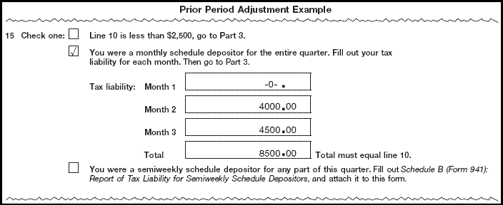 Prior Period Adjustment Example