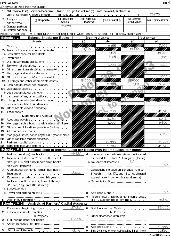 Form 1065 page 4