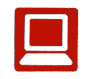 Internet monitor icon