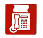 Fax telephone icon