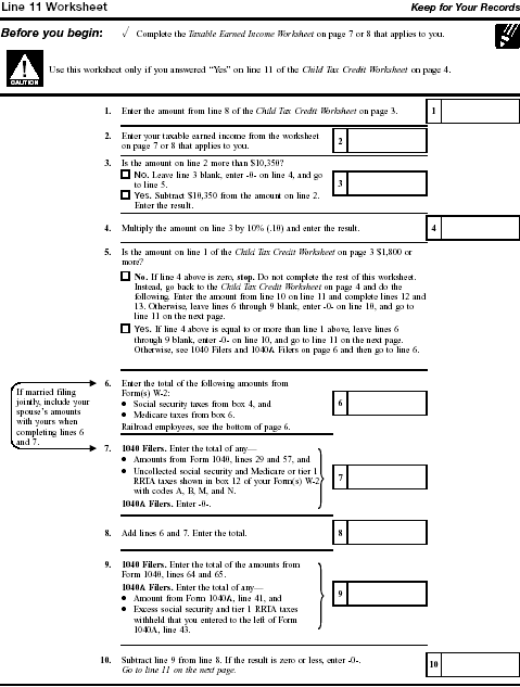 Line 11 worksheet page 1