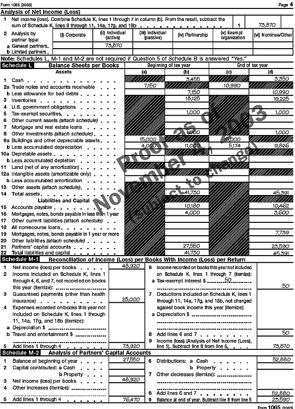 Form 1065 page 4