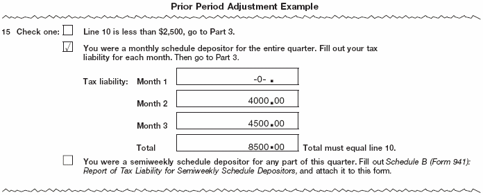 Prior Period Adjustment Example