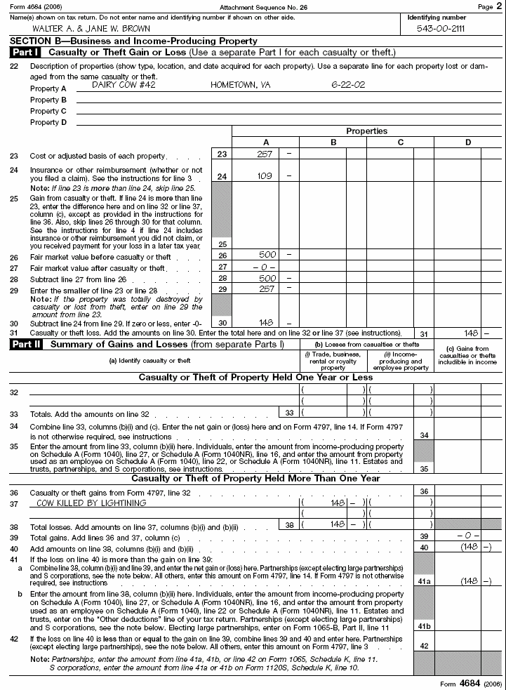 Form 4684 - page 2